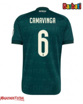 Real Madrid Eduardo Camavinga #6 Tricou Fotbal Replică 2026-27 Barbati Deplasare Real Madrid Eduardo Camavinga #6 Tricou Fotbal Replică 2026-27 Barbati Deplasare